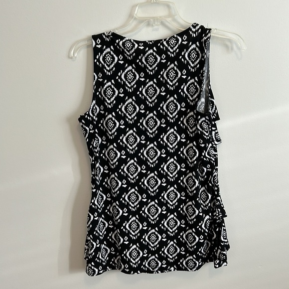 Tank top by White House Black Market, women’s, size M, black & white - Picture 5 of 6
